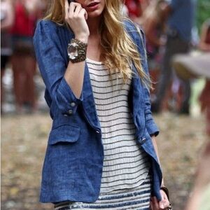 Nanette Lepore Blue Jacket